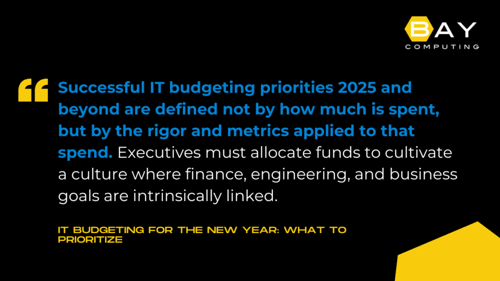 Successful IT Budgeting for the New Year